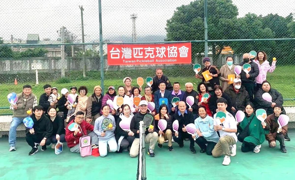 台灣匹克球協會會員活動大合照